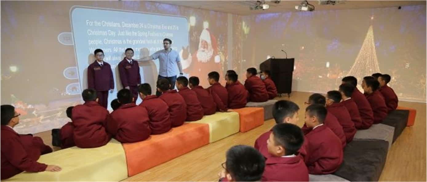 中正預校「英語情境教室」學習英語零距離